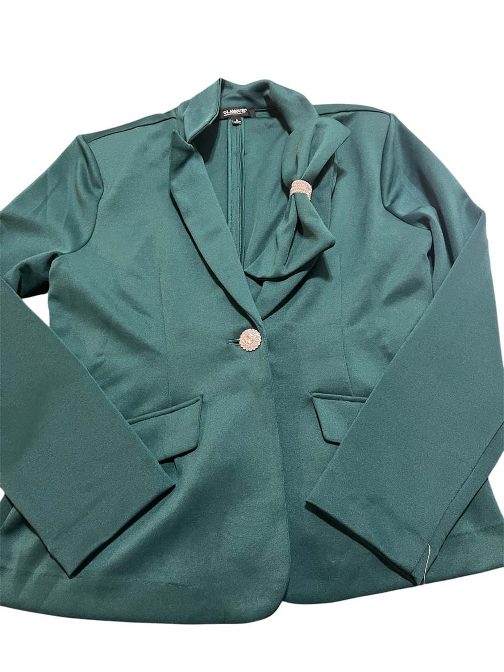 Glamour Women’s Emerald Green Blazer